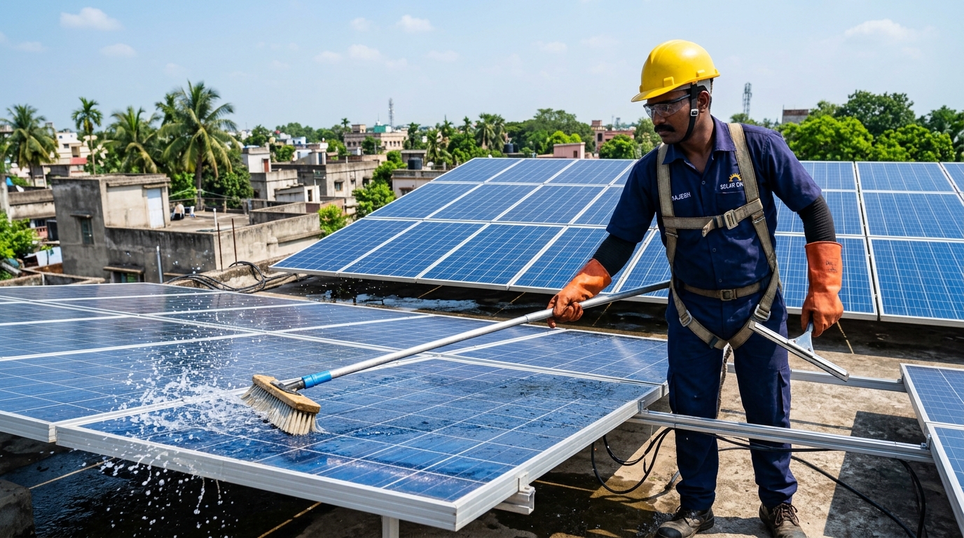 Solar Panel Cleaning